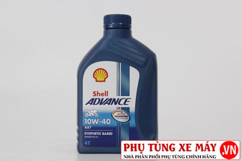 Shell advance 4t ax7 10w40 synthetic based 08l - 1