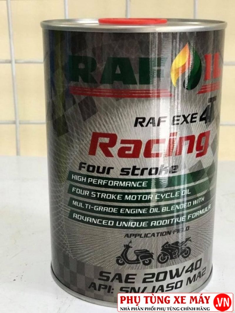 Nhớt raf oil racing 20w40 08l - 1