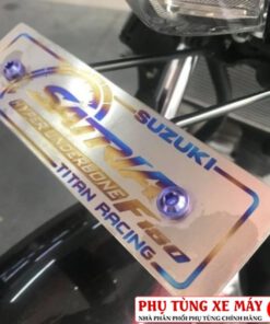Bảng tên xe Titan loại dày cao cấp cho Vario, Click, Satria, Sonic 7 Bảng tên xe Titan loại dày cao cấp cho Vario, Click, Satria, Sonic