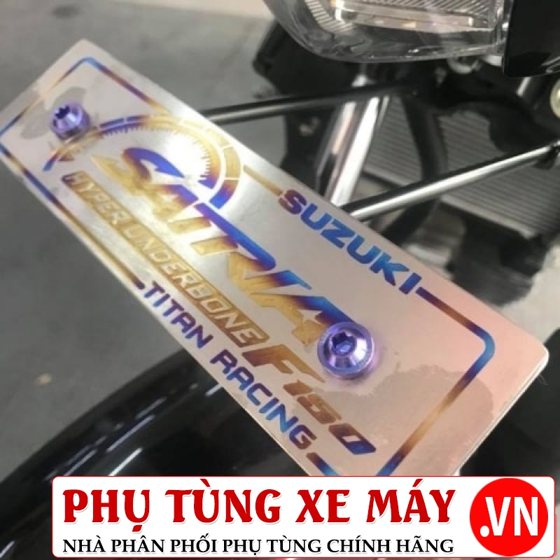 Bảng tên xe Titan loại dày cao cấp cho Vario, Click, Satria, Sonic 2 Bảng tên xe Titan loại dày cao cấp cho Vario, Click, Satria, Sonic
