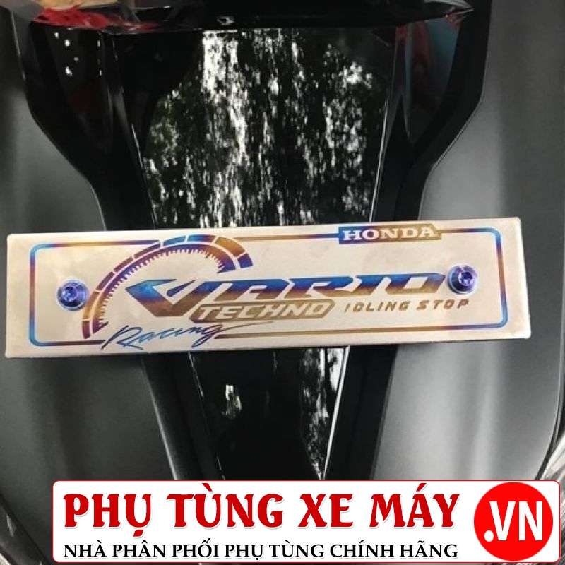 Bảng tên xe Titan loại dày cao cấp cho Vario, Click, Satria, Sonic 4 Bảng tên xe Titan loại dày cao cấp cho Vario, Click, Satria, Sonic