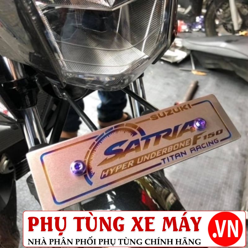 Bảng tên xe Titan loại dày cao cấp cho Vario, Click, Satria, Sonic 5 Bảng tên xe Titan loại dày cao cấp cho Vario, Click, Satria, Sonic