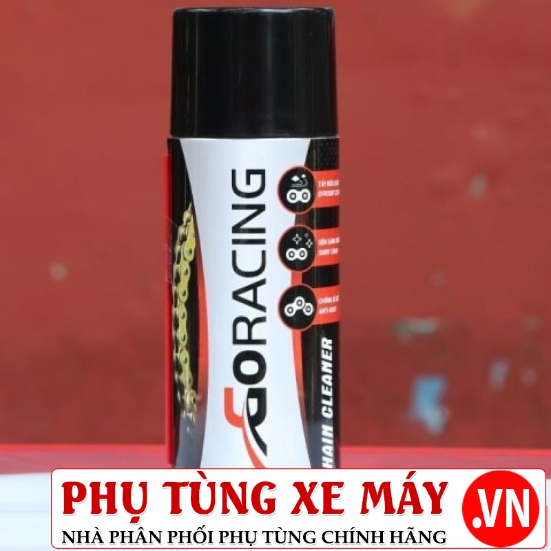 Chai xịt vệ sinh sên GoRacing 4 Chai xịt vệ sinh sên GoRacing