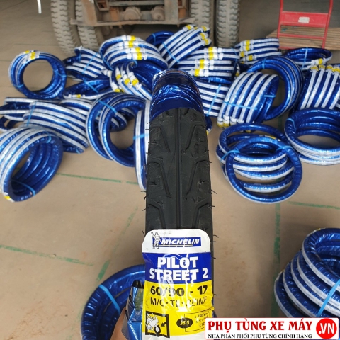 Vỏ Michelin 60/90-17 Pilot Street 2 2 Vỏ Michelin 60/90-17 Pilot Street 2